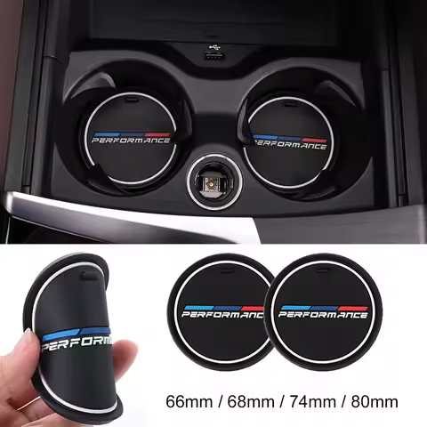 Car Coaster Water Cup Bottle Holder Anti-slip Pad Mat For BMW E90 F20 F30 F34 F36 F10 F15 G20 G30 G3
