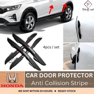 Honda Car Door Anti Collision Strip Protector Guards Rubber Door Edge Accessories WRV 2023 CITY HATCHBACK GN2 GM6 2024