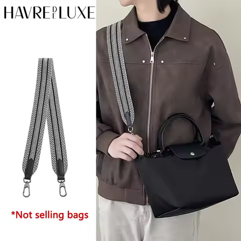 Bag Shoulder Strap For Longchamp Energy Durable Fashion Gift Crossbody Wide Canvas Bag Strap Bag Acc