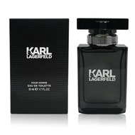 【KARL LAGERFELD 卡爾】 同名時尚男性淡香水 50ML