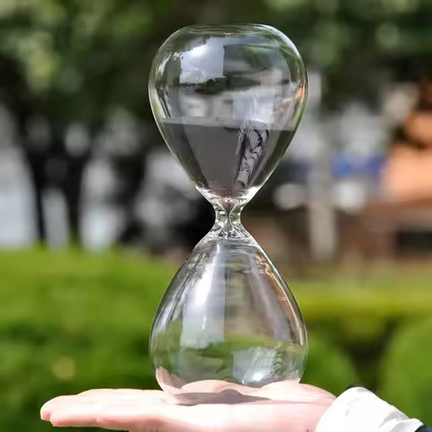 5/15/30/60 Mins Hour Glass Sand Watch Sand Clock Household Items Hourglass Sand Timer Large Home Off