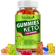 Mulittea Keto ACV Gummies Advanced Weight Loss Apple Cider Vinegar for CleanseDetoxDigestionWeight Management Supplement for Women and Men