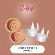 Phanpy Breast pump Replacement parts / Spare parts / accessories/ PP milk storage bottle
