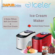 ICELER Mesin Es Krim Gelato Ice Cream Maker Otomatis ICM-15A