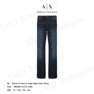 Armani Exchange กางเกงยีนส์ รุ่น Relaxed Fit Jeans In Indigo Rigid Cotton Denim Code: 3DZJ88 Z1UYZ 1