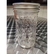 美國 Ball Mason Jars 梅森罐 12oz 菱格窄口 玻璃樽