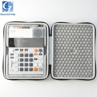 [Gazechimp] Waterproof Black Sampler Carrying Bag Hard Storage Case Protective Dust Resistant Portab