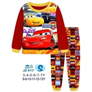 J2 417S Kid Pajamas ~ Cars