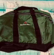 綠色海尼根旅行袋