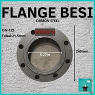 FLANGE BESI DN125 - FLANGE CARBON STEEL PN16 - DN125 - 5 INCH - MAGICSTORE9