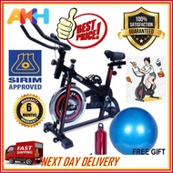 Zero EC Fitness Bike Exercise Cycling Gym Fitness Spin Bike (With Free Gift)