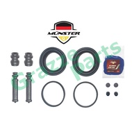 Münster Disc Brake Caliper Repair Kit (Full Set) Front for MB699462 - 51mm Proton Saga Iswara 12V