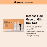 andSons Intense Hair Growth Gift Set (Shampoo 200ml + Conditioner 200ml + 3% Redensyl Serum 60ml + D