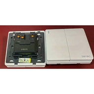 (SIRIM) Zenso Grande 2 Gang Auto Gate press button 2Gang Auto Gate switch press momentary switch