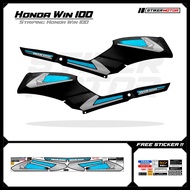 WIN13 Striping Sticker Honda Win 100 Sticker Variations Sticker Striping Scotlet Scotlite Honda WIN 