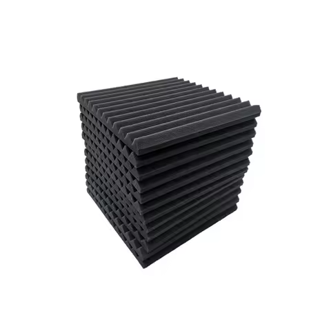 1Pcs 300x300x25mm Studio Acoustic Foam Soundproof Pyramid Sound Absorption Treatment Panel Tile Prot