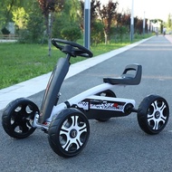 Kids Pedal Go Kart Non-Tip Steering Wheel | Safe Mini Kart for Children