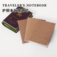 passport cover passport Passport Type 90 * 125MM Travel Notebook Inner Core Travel Diary Notepad Kra