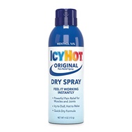 Icy Hot Medicated Pain Relief Spray Maximum Strength - 3.7 Ounces each (Value Pack of 2)