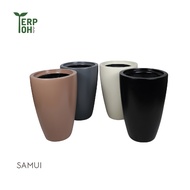 กระถางต้นไม้ไฟเบอร์กลาสรุ่น SAMUI size S pre-order 5 วัน