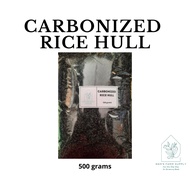 Carbonized Rice Hull 500 grams REPACKED