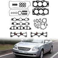 Engine Cylinder Head Gasket Kit Fits for Santa Fe, Kia Magentis Optima Rondo 2006-2010 2.7L OE G6BA 