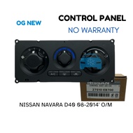 Original New - Nissan Navara D40 2007 - 2014 Car Aircond Control Panel Switch