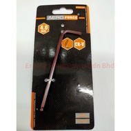 L Shape Black Hexagon Allen Key