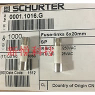 Swiss Schuter SCHURTER SP F16A 250V 5X20MM Ceramic Fuse 0001.1016