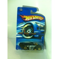 Hot Wheels. 2006 Mainline - 170. 41 Willys Coupe 1941. Gold Base Long White Design by MATTEL