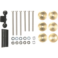 Flat Weight Gold Tamiya 95324-Adjustable Mass Dampers (2.5g Weights x 6) New Authentic 1