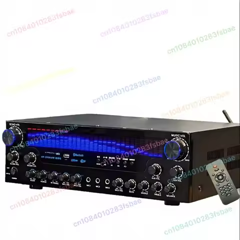 8000Sw2500W/2200W7.1 Partition Large Screen Power Amplifier Subwoofer High Fidelity Power Amplifier 