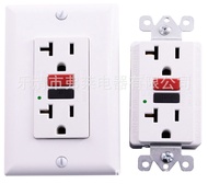 EOPPO (GFC-203) 2 GANG GFCI DUPLEX UNIVERSAL OUTLET W/ GROUND