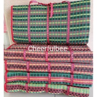 [The Rattan House] Plastic Mat for Picnic Random Color Random Design 3 Folds 4F X 6F / Tikar plastik