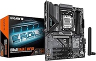 GIGABYTE B840 Eagle WIFI6E Motherboard - AMD Ryzen 9000 Processors, 8+2+2 Phases VRM, up to 8200MHz 