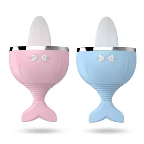 Powerful 10-Speed Licking Sucking Vibrator G spot Vibrator Oral Nipple Stimulator Sucker Vagina Puss