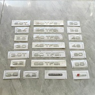 Suitable for Audi Rear Wordmark Four-Ring Mark A6LA4LA8L/Q3/Q5/Q7 Rear Word Mark Genuine Car Mark