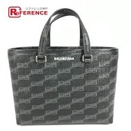 BALENCIAGA Monogram BB MONOGRAM SIGNATURE SHOPP EW S Signature 小號購物袋手提包