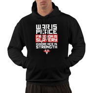 Ingsoc Slogan George Orwell 1984 Big Brother Socialism War Is Peace Unisex Hoodies Print Wear Fashion Clothing