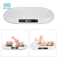[Gralara] Baby Scale Multi-Function Toddler Scale Baby Scale Digital Pet Scale Infant Scale LCD Back