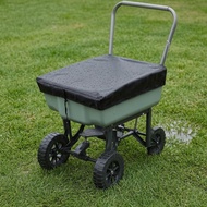 Drawstring Hopper Cover Black Square Hopper Cover Yard Equipment Fitted Smooth