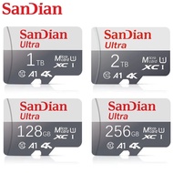 SanDian High Speed Micro TF SD Card  TF Flash Memory Card  CameraWith Adapter 1TB 2TB 512GB 256GB 12