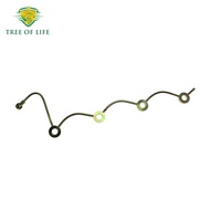 For Perkins 400 Series 404D-22 404D-22T 404D-22TA 404C-22 404C-22T New Injector Fuel Rail Return Lea