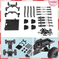 [lswbd] 1/12 RC Upgrades Kit Servo Mount Spare Part Aluminum Alloy Shock Absorber Tie Rod Mount for 