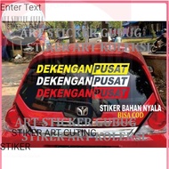 Sticker cutting center dekengan sticker material glow sticker cool embossed sticker car sticker