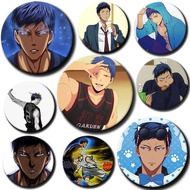 Cartoon Character Aomine Daiki Button Pin Anime Role Aomine Daiki Brooch Creative Badge for Backpack
