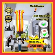 2.8 METER Light Stick, Replace Light Stick, Straight Model Light Stick (Aluminum Stick)