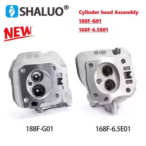 Cylinder Head Assembly 188F-G01 168F-6.5E01 For GX160 168F 170F GX390 188F 3KW 5KW Mini-tiller Gasol