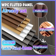 🇲🇾 Fluted Wall Panel 2.9 Meter Wood WPC Board Hiasan Dinding