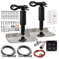 9" X 12" Standard Trim Tab Kit 12V with Double Rocker Switches Specially Designed for Boat Size 16ft